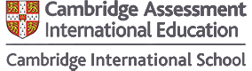 Logo de Cambridge Assessment International education